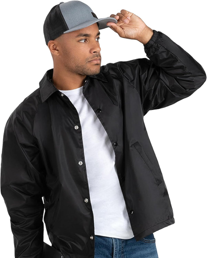 Augusta Sportswear Herren Augusta Nylon Coach's Jacket/Lined Jacke L Braun, L Braun