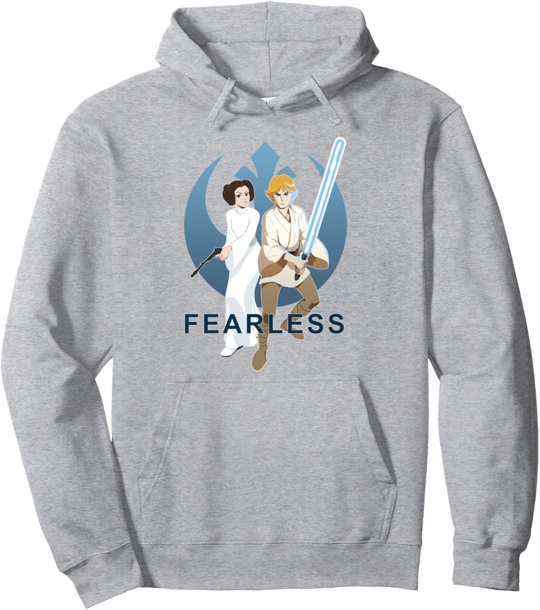 Star Wars Galaxy Of Adventures Leia Luke Rebels Pullover Hoodie