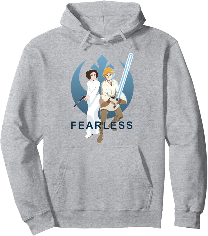 Star Wars Galaxy Of Adventures Leia Luke Rebels Pullover Hoodie