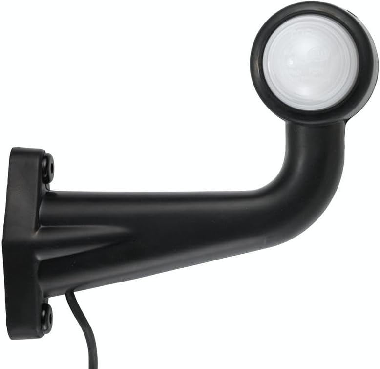 HELLA - Umrissleuchte - Halogen - 24V - Anbau - Lichtscheibenfarbe: milchweiss/rot/weiss - links/sei