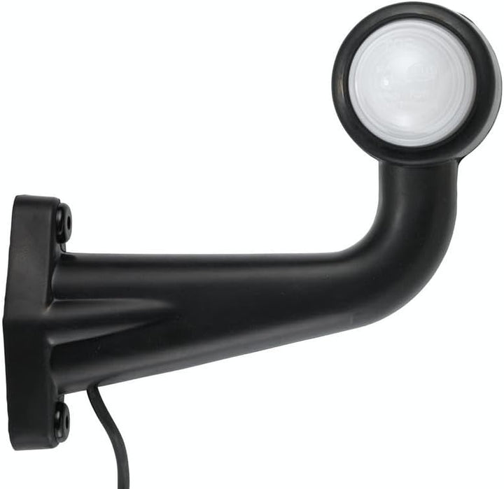 HELLA - Umrissleuchte - Halogen - 24V - Anbau - Lichtscheibenfarbe: milchweiss/rot/weiss - links/sei
