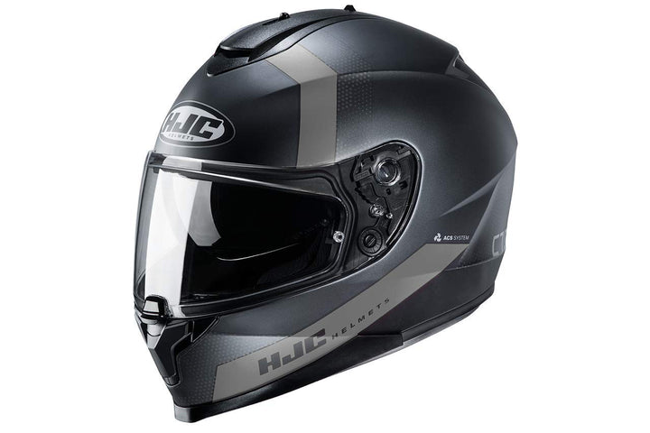 HJC, Integralhelm, C70 Eura MC5SF, XL XL schwarz gris, XL schwarz gris