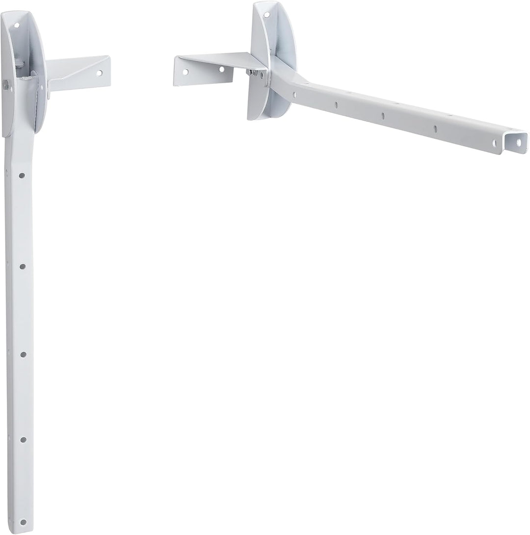 Sauvic 89420 Wäscheständer für die Wand, weiss, klappbarer 54 cm.