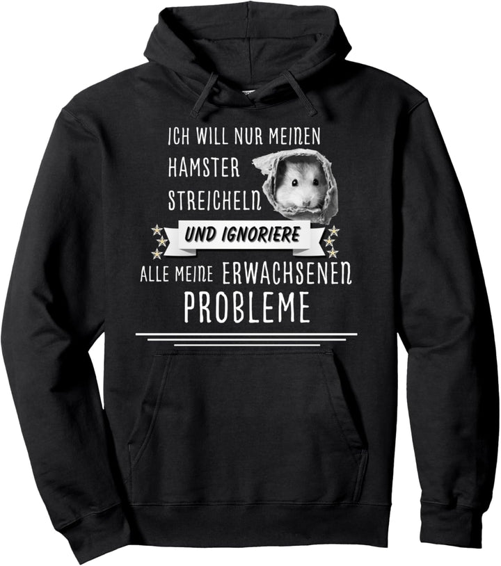Golden Hamster Zwerghamster Kawaii Teddy Hamster Pullover Hoodie