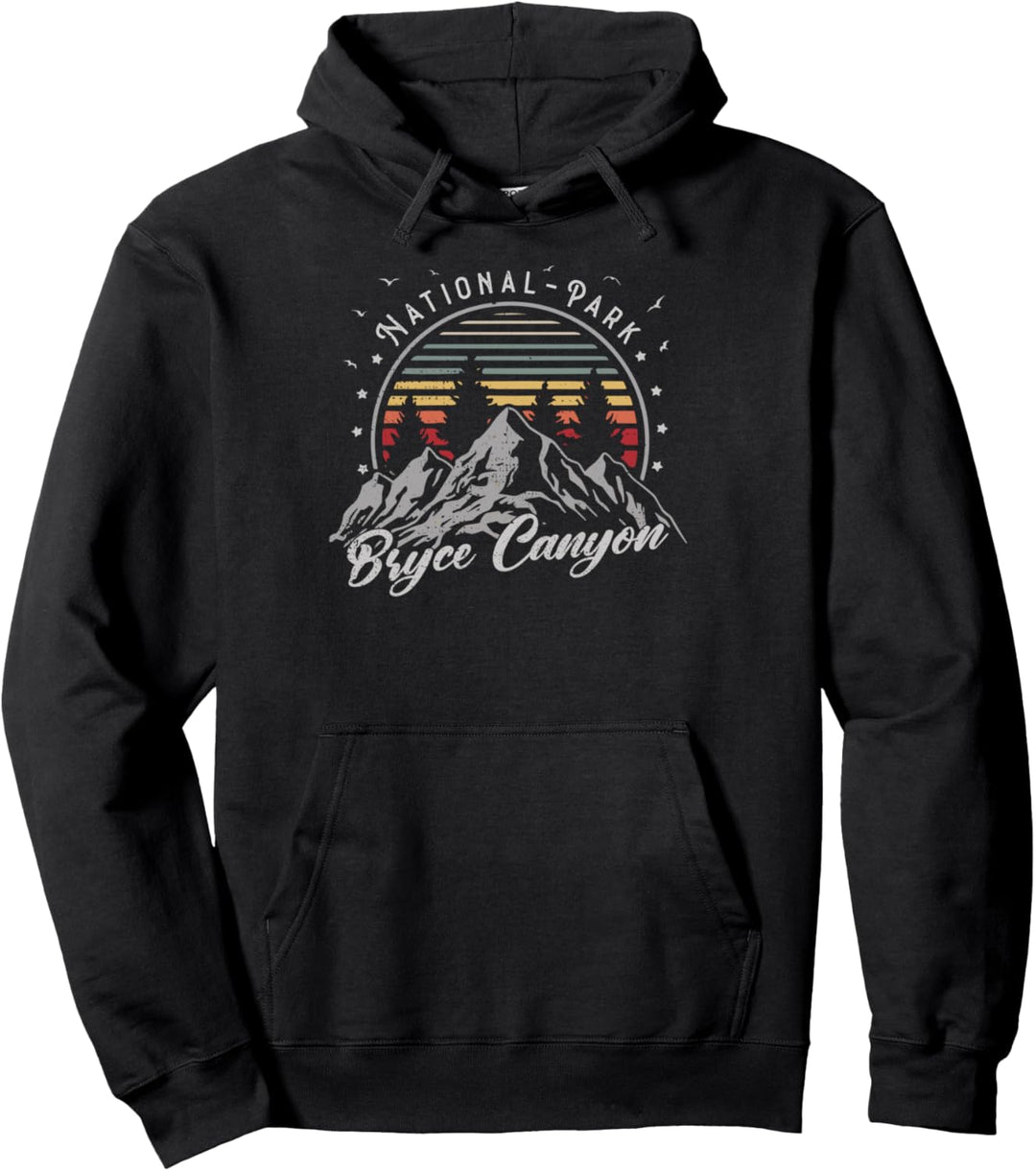 Retro-Bryce-Canyon-Nationalpark, US-Vintage-Stil, Bryce Canyon Pullover Hoodie