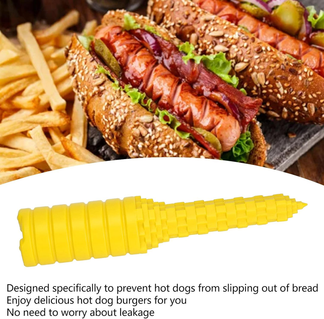 Hotdogger, Hot-Dog-Spiralschneider, Grillwerkzeug, Hotdog-Brötchenbohrer, Werkzeug, Backzubehör, Kre