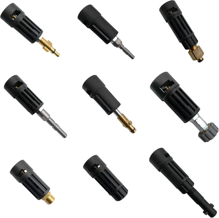 Bajonett Adapter für Kärcher Zubehör auf Aldi,Kränzle,Topcraft,Duro,Ferrex,Parkside,Alto,Stihl,Workz