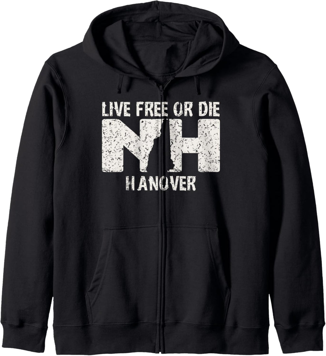 Hanover, NH Live Free oder Die Produkt Kapuzenjacke