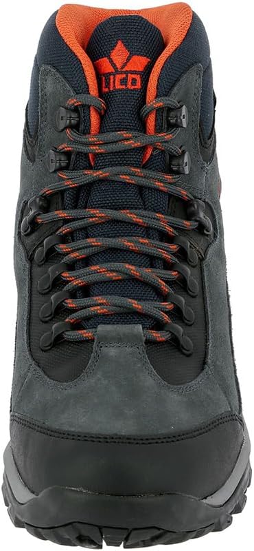 Lico Herren Milan Trekking- &amp; Wanderstiefel, Anthrazit Orange