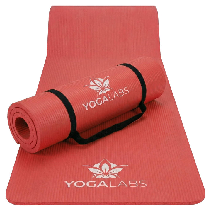 NRB Yogamatte 183 x 61 x 1,5 cm extra dick – Rutschfeste Fitnessmatte &amp; Gymnastikmatte – Gelenkschon