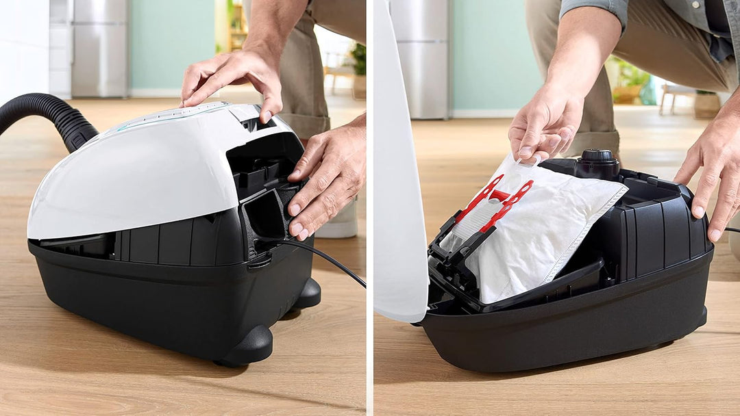 Bosch Serie 4 Staubsauger mit Beutel Weiss BGB38HYG1