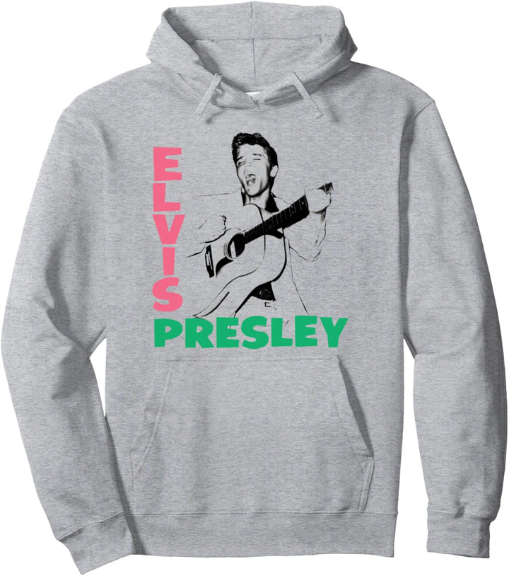 Elvis Presley Official 56 Record Pullover Hoodie