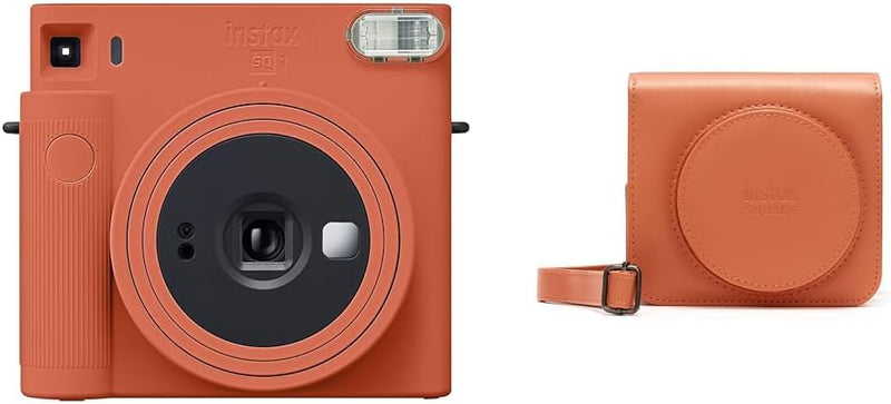 INSTAX Square SQ1 Terracotta Orange + Kameratasche Square SQ 1 Tasche in terracotta orange Terracott