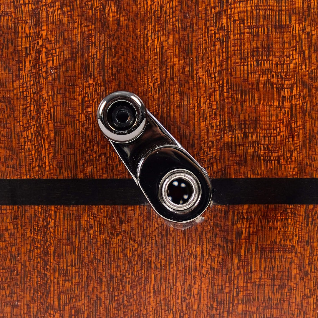 MusicNomad MN270 Acousti-Lok Strap Lock Adapter for Standard Output Jacks for Acoustic Guitars, Stan