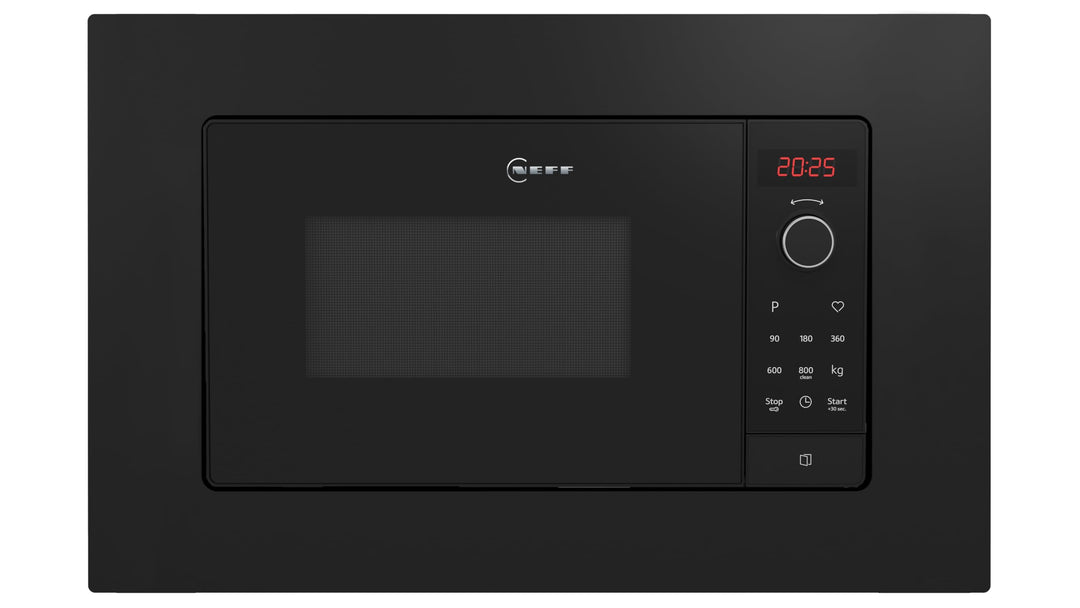Neff HLAWG25S3 Mikrowelle, N30, 50x38 cm (BxH), LED Display, Atomatikprogramme, Easy Clean, Easy Clo