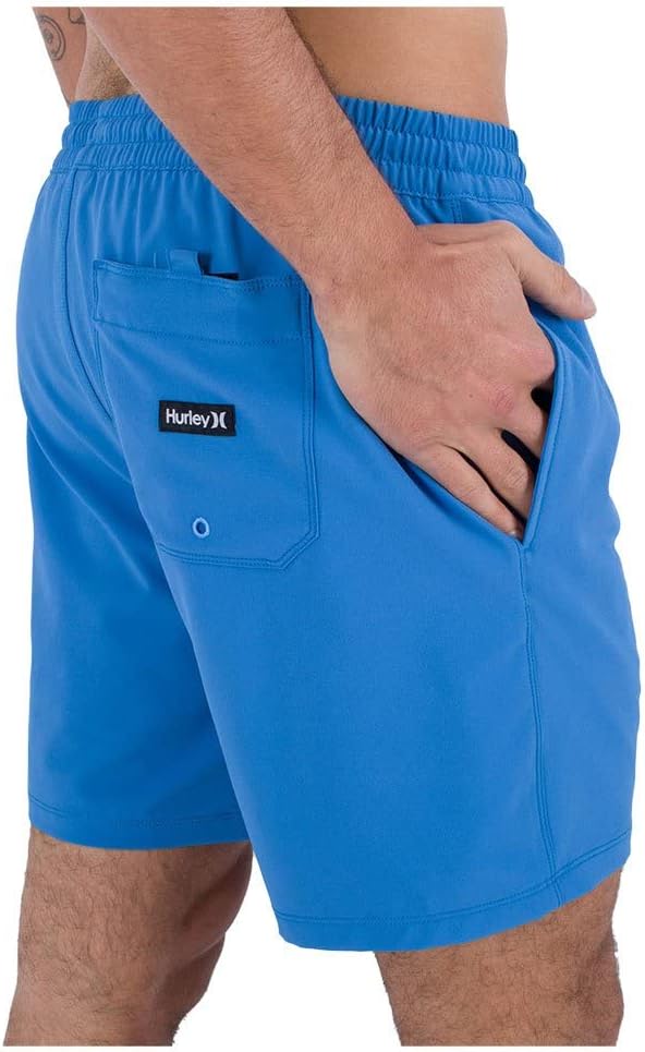 Hurley Herren OAO Solid Volley 17' Badeshorts für Herren S Sea View, S Sea View