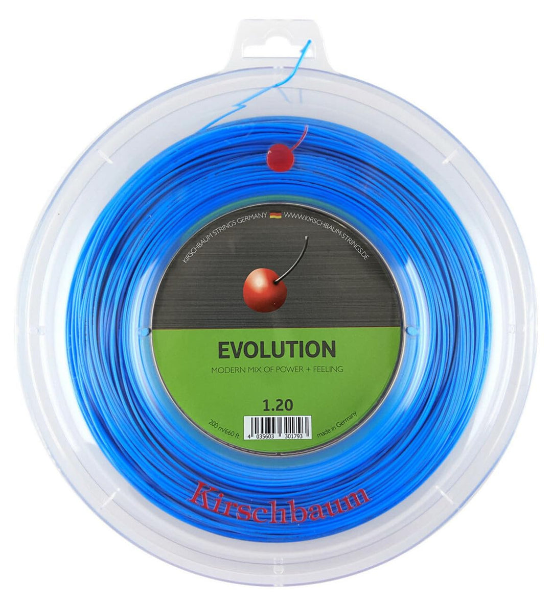Kirschbaum Bobine 200 M Pro Line Evolution 1,20 Mm Trainingszubehör, blau