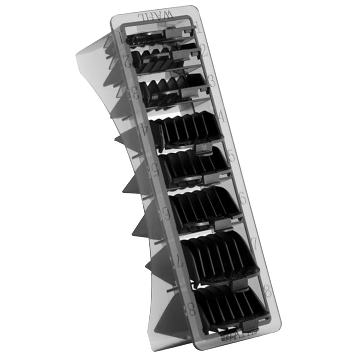Wahl Kunststoff-Kammaufsätze für Standard-Haarschneidemaschine Multi-Cut, Schwarz Black, Black