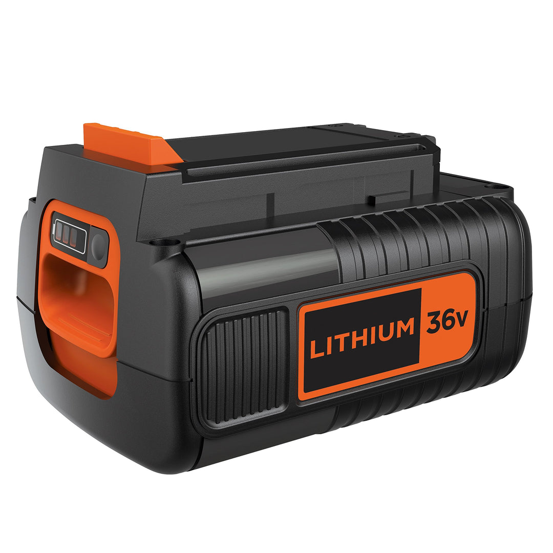 Black+Decker Li-Ion Ersatzakku (36V 2,0Ah, kompatibel mit allen Black+Decker 36V-Geräten mit Ladezus