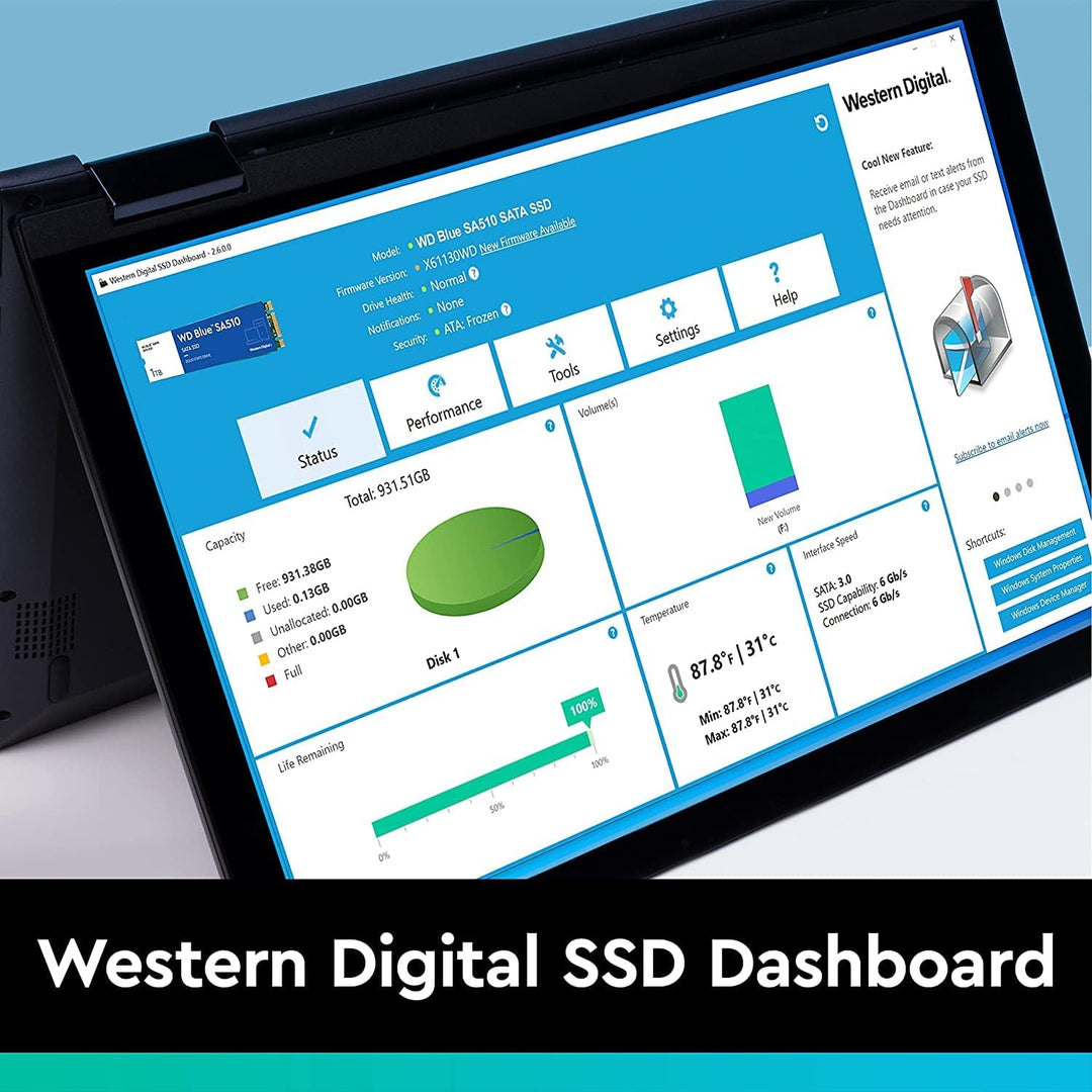SSD WD Blue 500GB 2, 5'