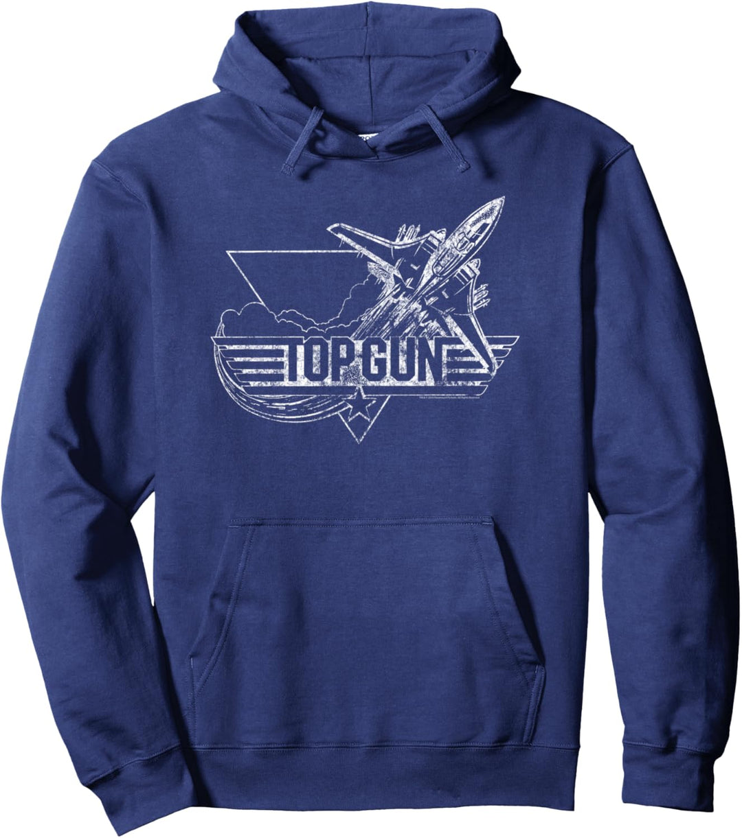 Top-Gun-Jahrgang Pullover Hoodie