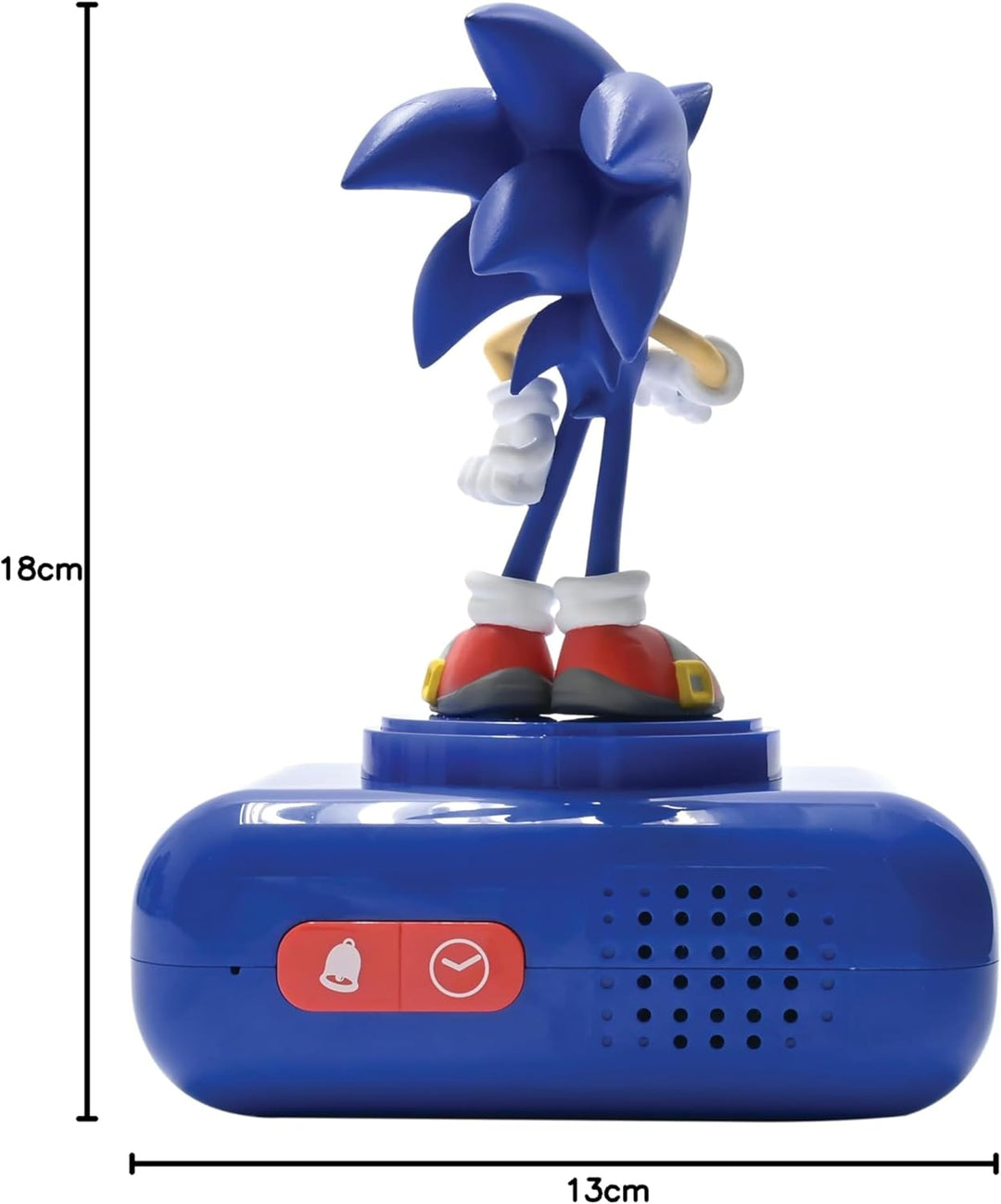 Lexibook, Sonic The Hedgehog, Sonic Nachtlicht-Wecker, Klänge und Melodien, Hintergrundbeleuchtetes