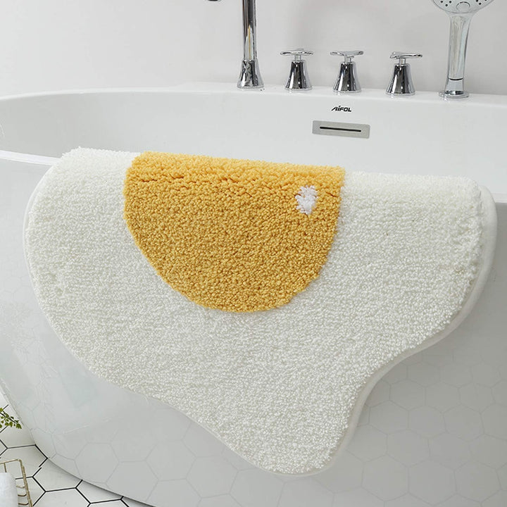 Badematte, lustig, niedlich, ultraweich, Plüsch, zottelig, wasserabsorbierend, rutschfest, maschinen