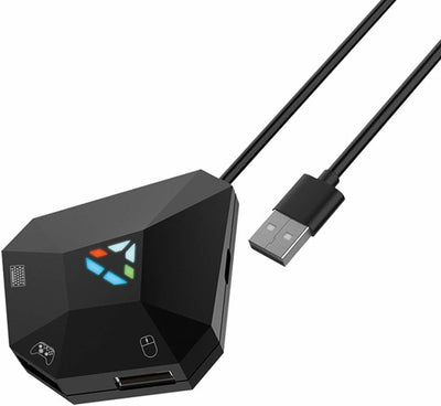 INF Adapter Maus Tastatur Konverter für Nintendo Switch/PS3/PS4/Xbox One/Xbox 360, Gaming Tastatur M