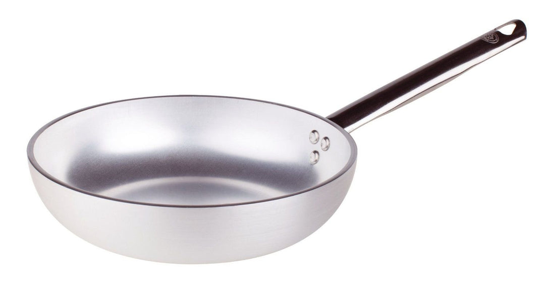 Pentole Agnelli ALMR1111B36 Hoch versenkte Strahlpfanne, Aluminium 5 mm, 36 cm, 36 cm
