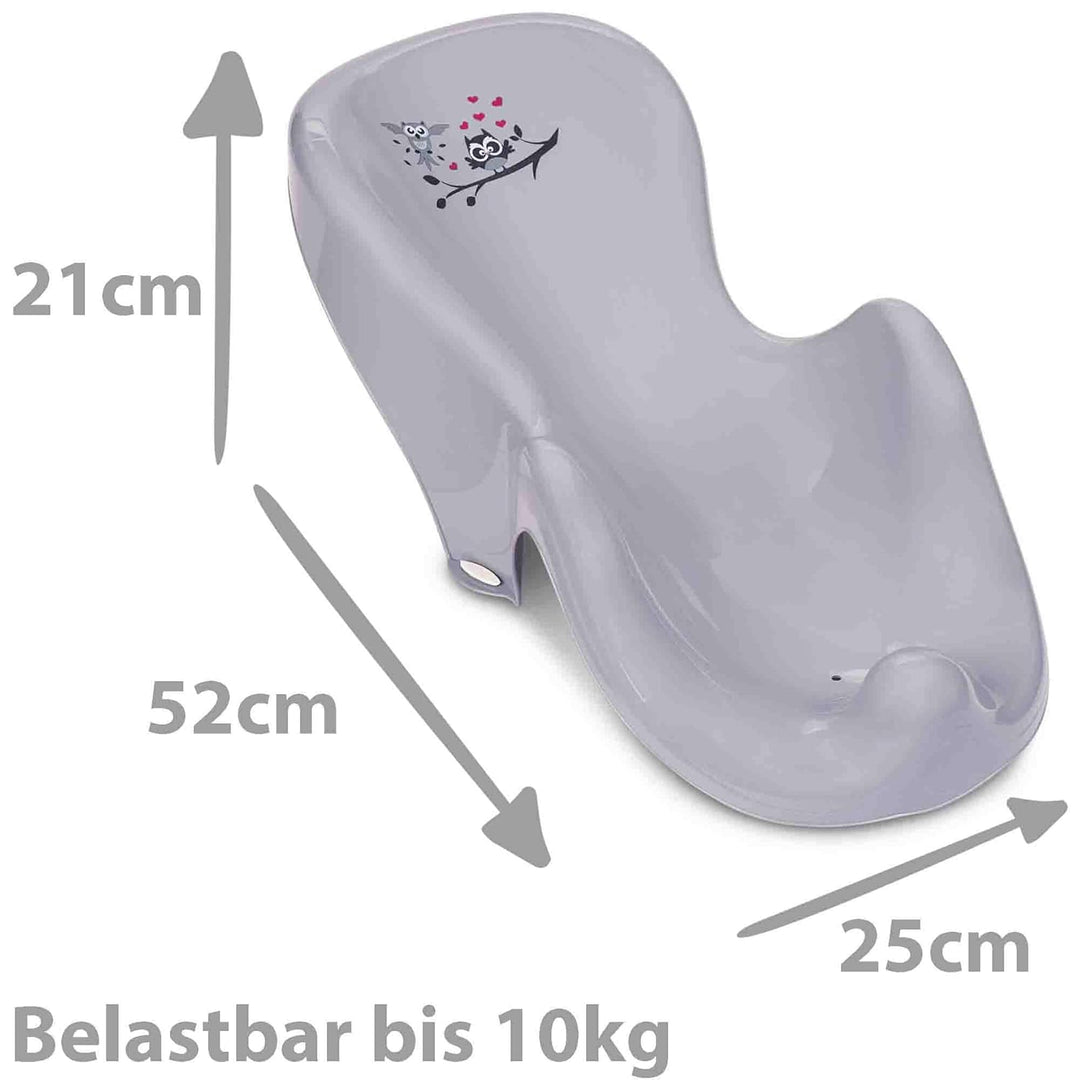 Baby Badewannensitz – Badesitz für Babys mit Anti rutsch Funktion aus BPA freiem Plastik - Baby Bade