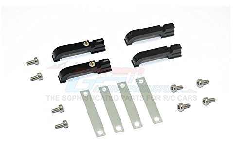 GPM Aluminium Door Handle for TRX-4 Trail Defender Crawler - 16Pc Set Black