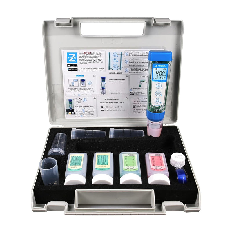 Apera Instruments PC60-Z Smart 7-in-1 Multi-Parameter-Messgerät (unterstützt durch die ZenTest Mobil