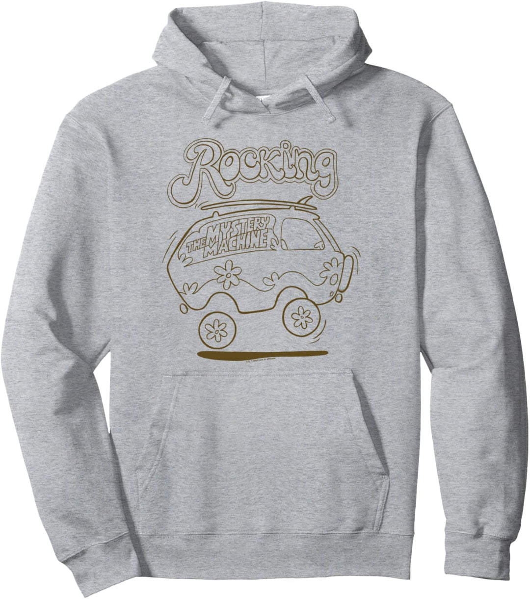 WB 100: Scooby-Doo The Mystery Machine Is Rocking Pullover Hoodie