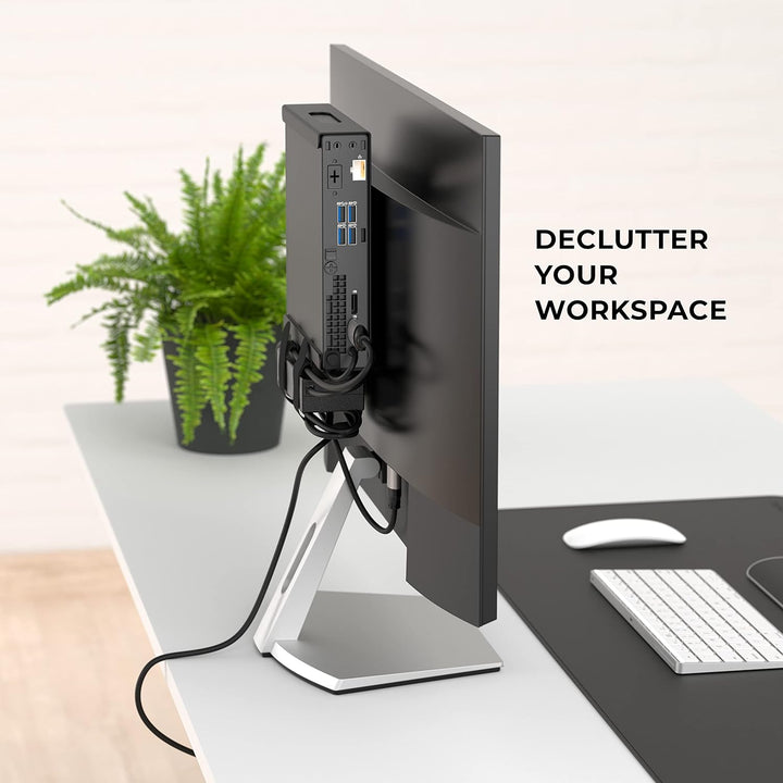 HumanCentric Mount Kompatibel mit Dell OptiPlex Micro Form Factor Gehäuse, VESA, Untertisch und Wand
