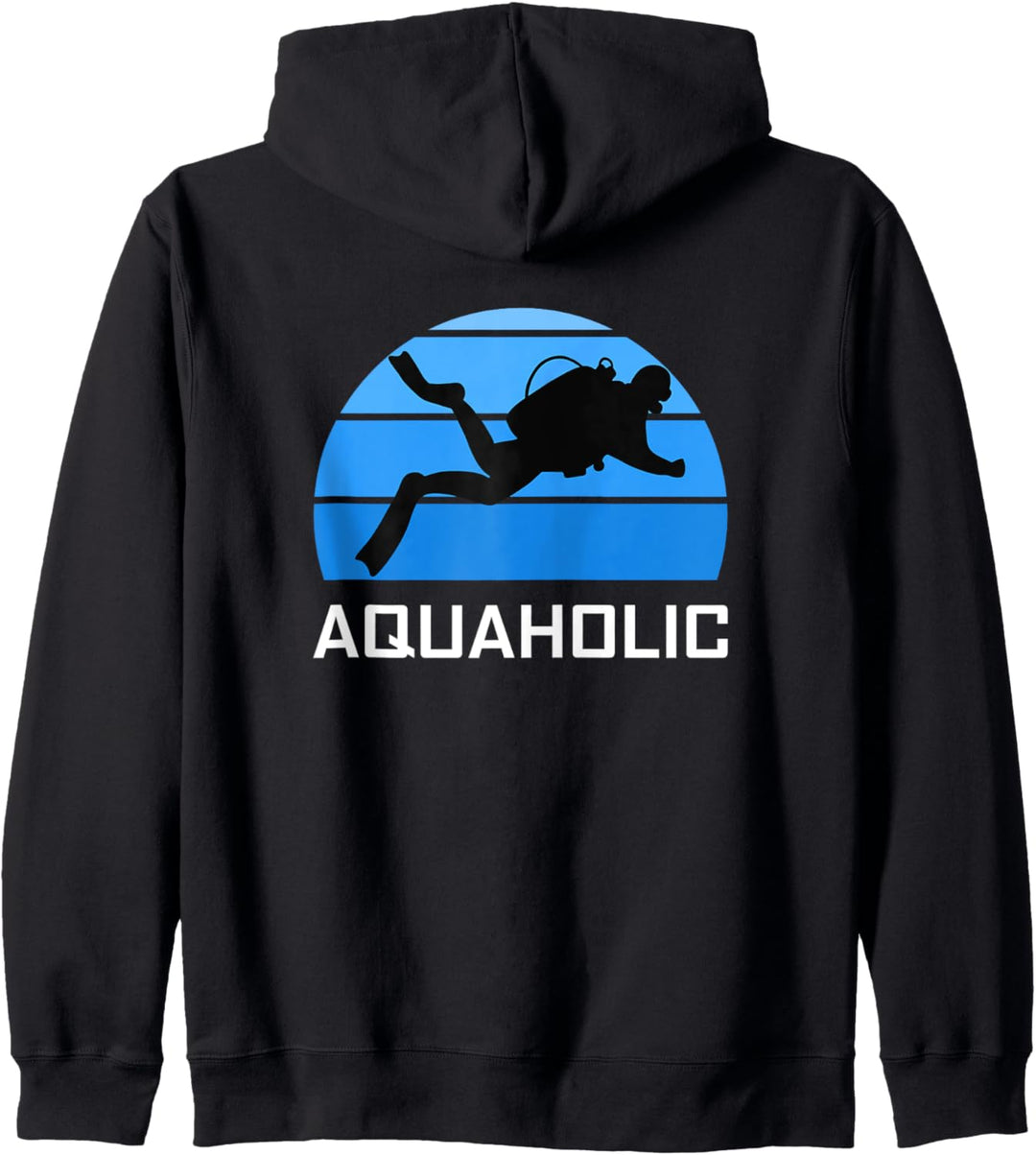 Aquaholic Scuba Diver Lustige Liebe Tauchen Ocean Water Dive Kapuzenjacke