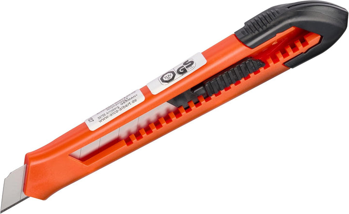 Alco-Albert - Cuttermesser 18 mm, Universalmesser 12 Stück | Teppichmesser und Arbeitsmesser 12 Cutt