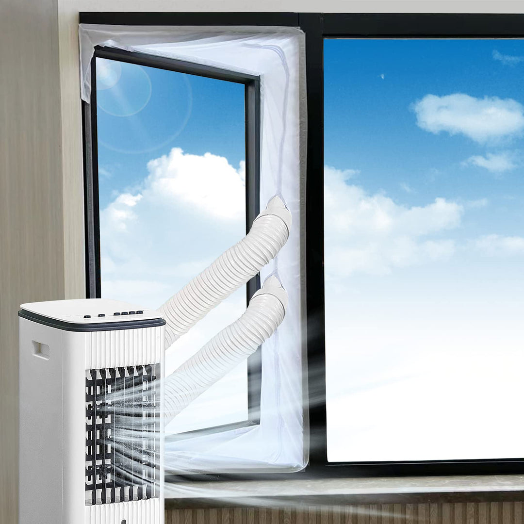 Fensterabdichtung für mobile Klimageräte, klimaanlage fensterabdichtung, Hot Air Stop zum Anbringen