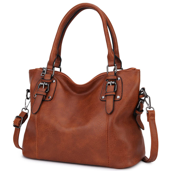 MayBlosom Damen Handtasche, Hobo Tasche Shopper PU leder Umhängetasche Schultertasche Geldbörse für