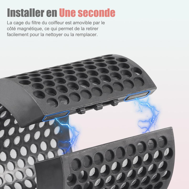 Filterdeckel und Reinigungsbürste für Dyson HS01 HS05 Airwrap Ersatzfilter Zubehör Externer Filter M