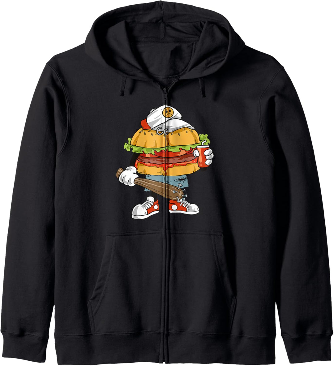 Burger Kapuzenjacke