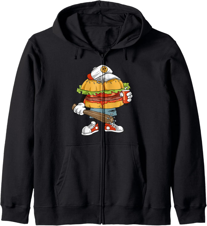 Burger Kapuzenjacke