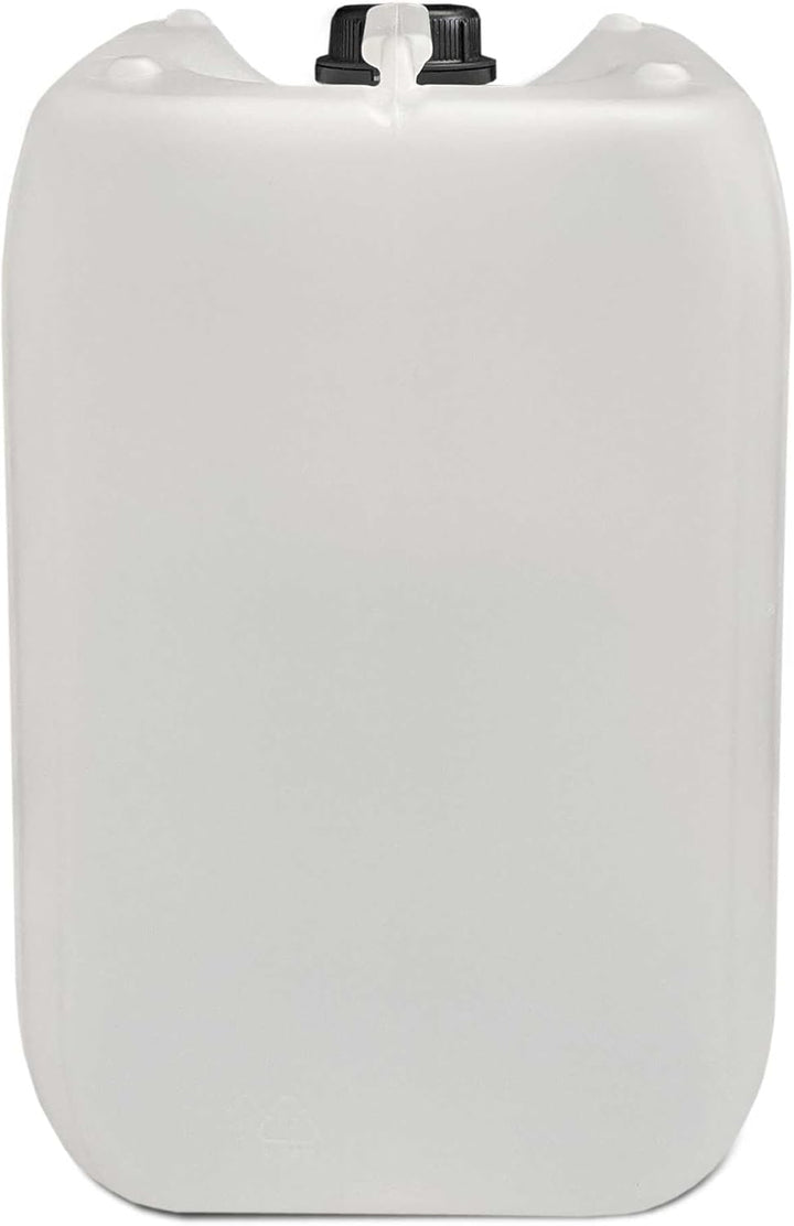 plasteo® 10L Getränke- Wasserkanister Natur | Lebensmittelecht | Hergestellt in DE | UN-Zulassung |