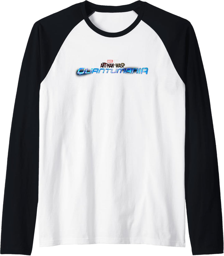 Marvel Ant-Man and the Wasp Quantumania Movie Logo Raglan