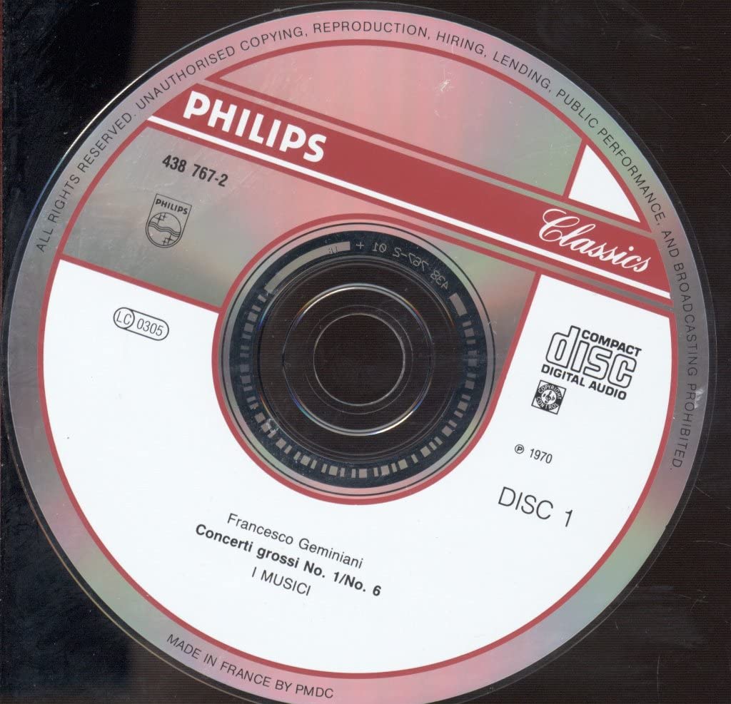 12 Concerti Grossi Op.5, Audio-CD