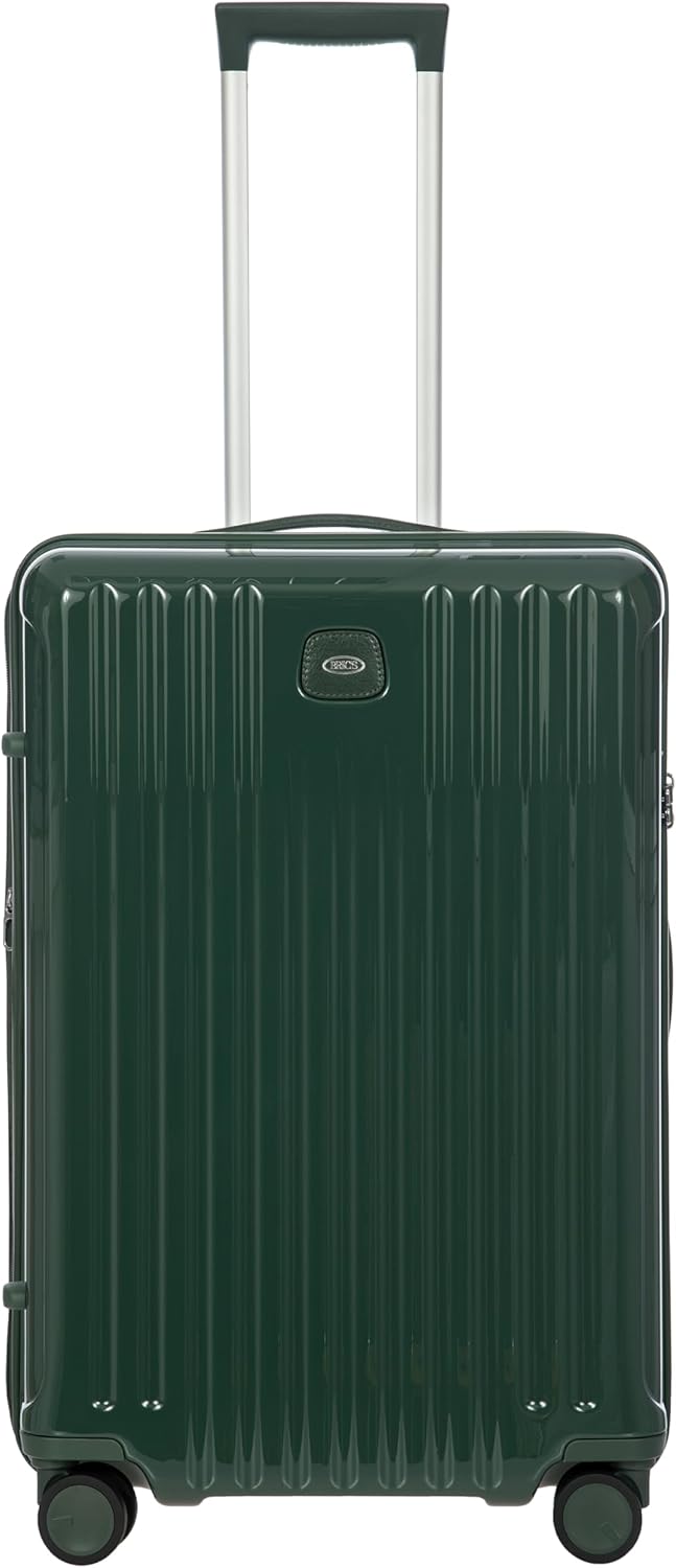 Brics Positano - 4-Rollen-Trolley M 69 cm erw. Emerald Green, Emerald Green