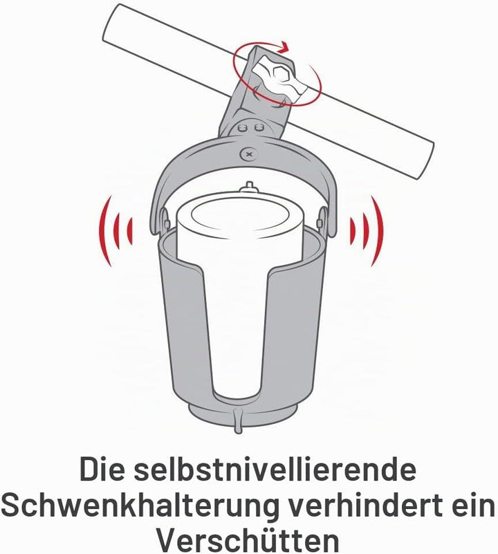 RAM Mounts (RAM-B-132–400U) Becherhalter mit robuster Klaue, selbst justierend, von NationalMounts