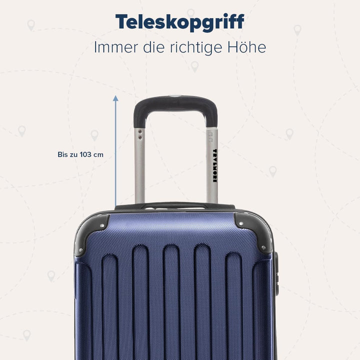 TRVLMORE Handgepäck Koffer 55x40x20cm - Koffer & Trolleys, Reisekoffer mit Rollen, Handgepäck Trolle