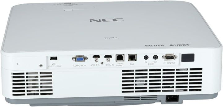 NEC P627UL Laserprojektor FullHD (FullHD 1920x1200 Pixel, HDMI, USB, LAN, 6200 AnsiLumen) Weiss