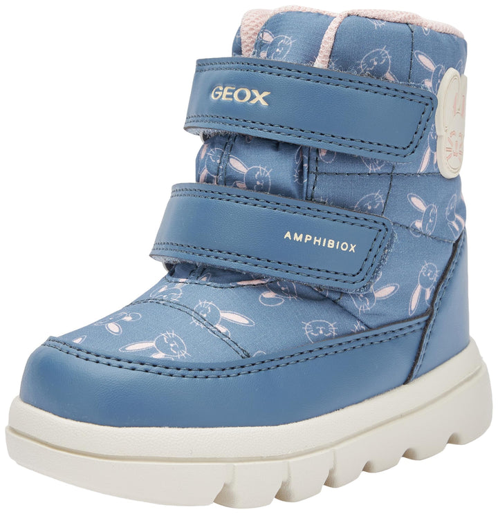 Geox Mädchen B Willaboom Girl B AAnkle Boot 21 EU Avio, 21 EU Avio