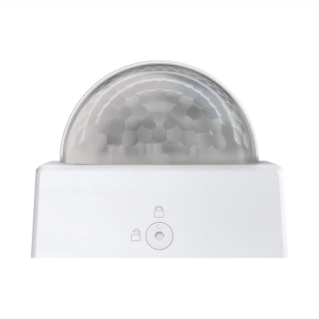 Theben 1010200 theLuxa R180 WH – 180° Passiv Infrarot (PIR) Bewegungsmelder für den Aussenbereich –